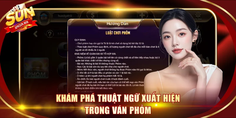Khám phá thuật ngữ xuất hiện trong ván Phỏm