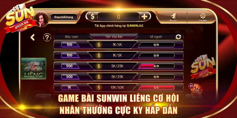 Trải nghiệm Liêng chiến thuật nhận x100 tiền thưởng
